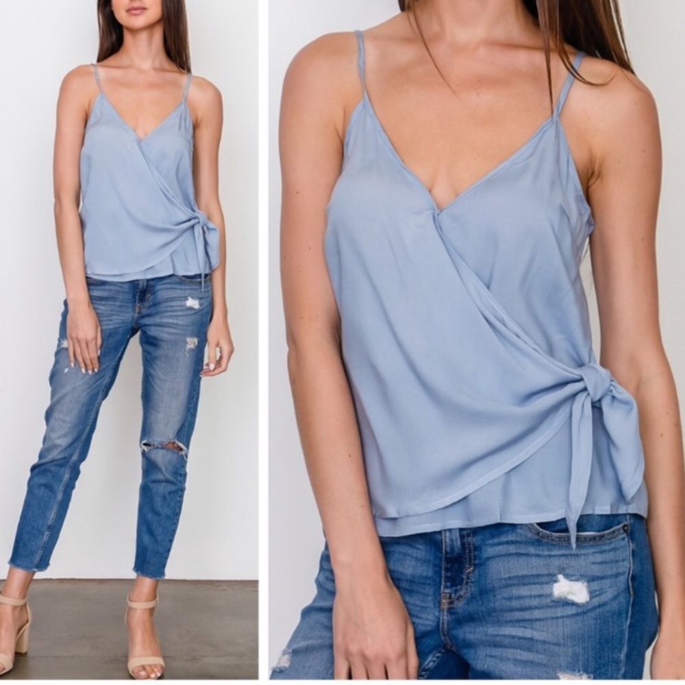 NWT Side Tie Tank Top